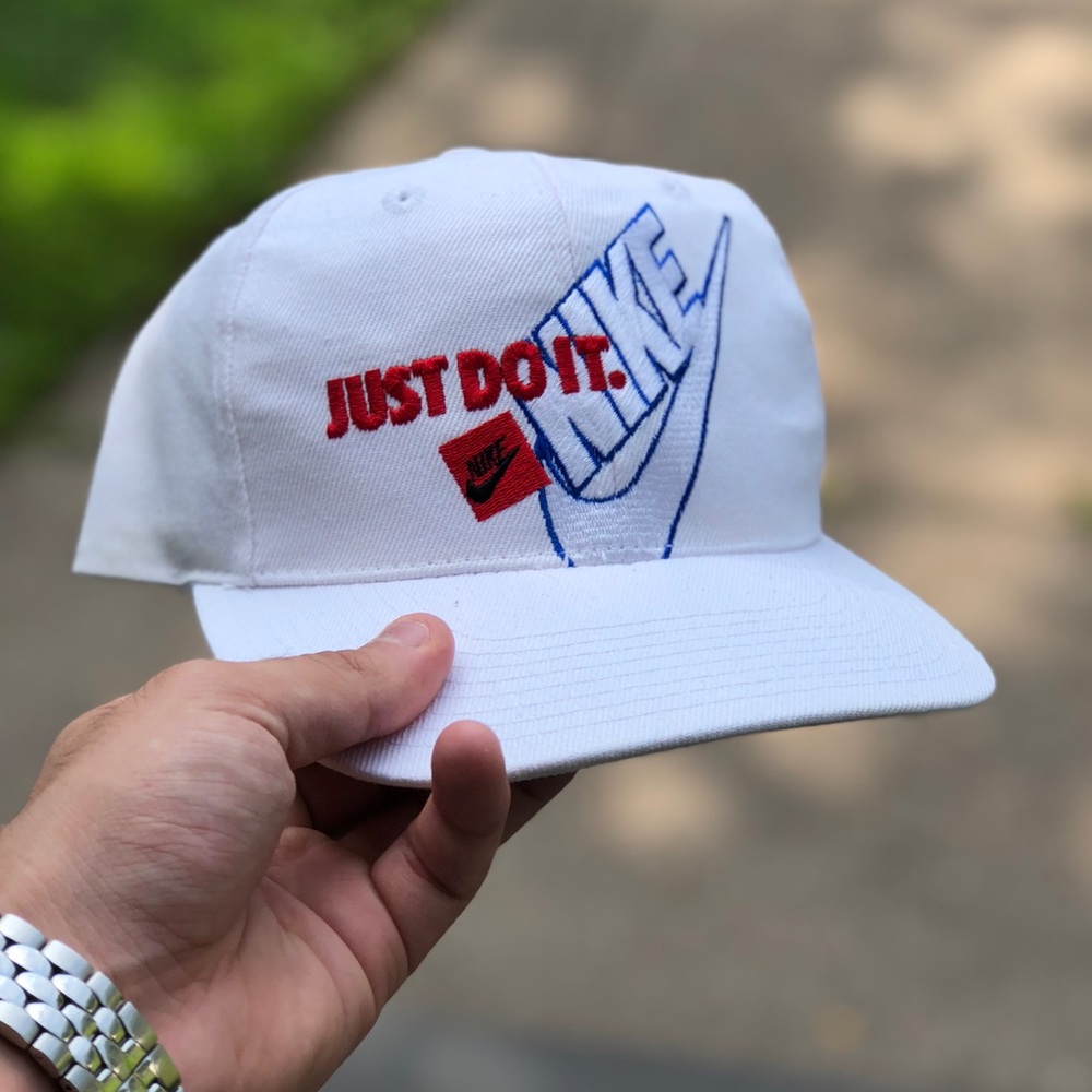 VINTAGE RARE OG NIKE JUST DO IT SNAPBACK